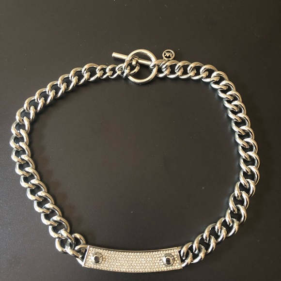 Michael Kors Jewelry - Michael Kors Chunky Chain Bling Bar Necklace